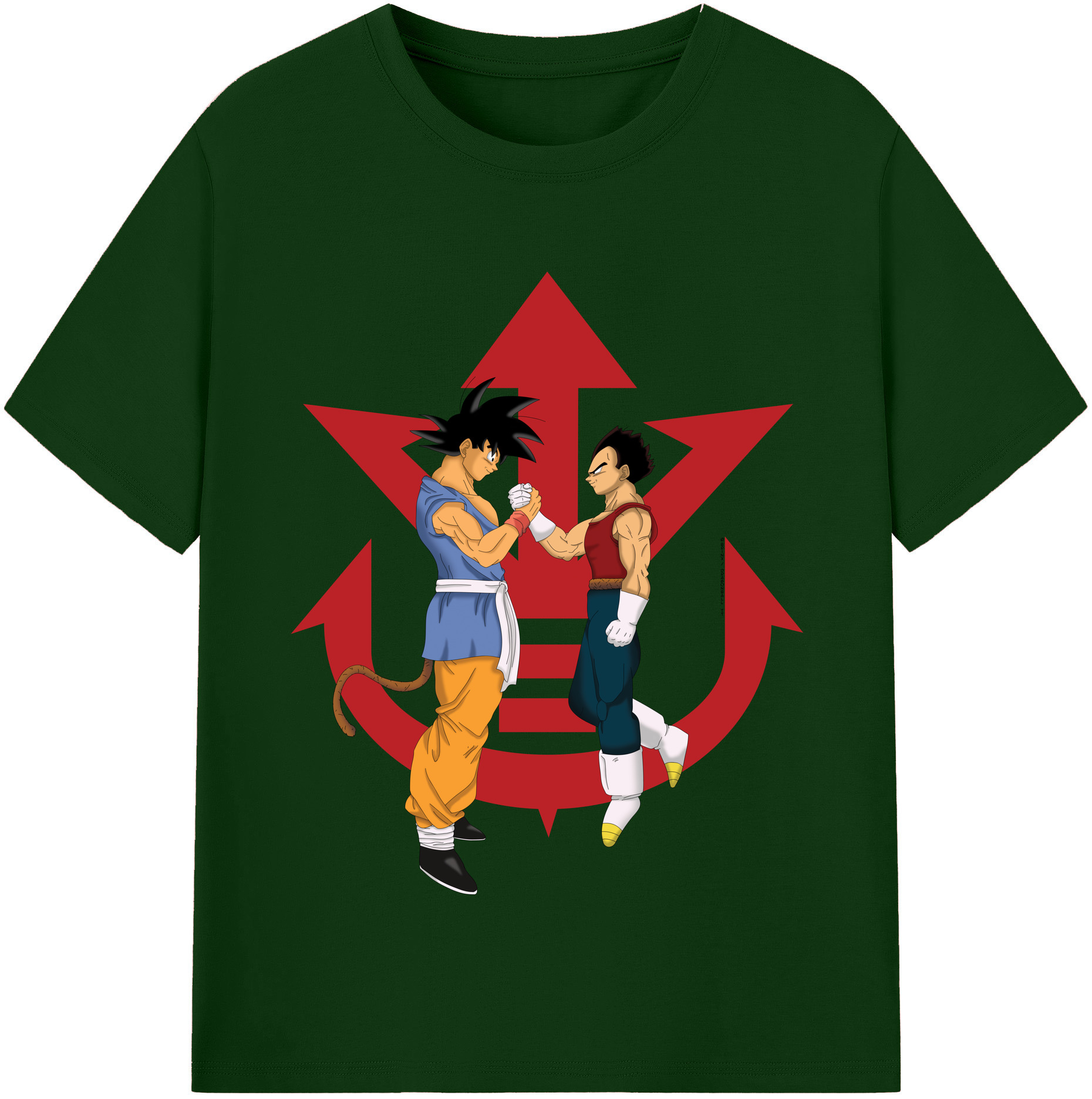 （画像用） ドラゴンボール 孫悟空（そん ごくう）Son Goku カカロット DRAGON BALL Kakarotto 綿100％半袖Tシャツ（フロントプリント）
